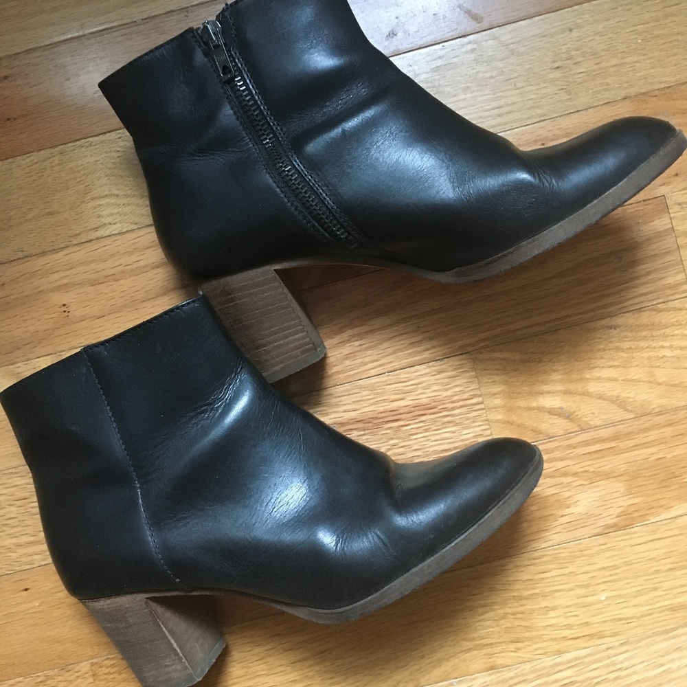 JCrew Black Boots